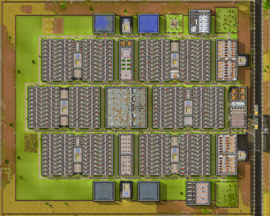 prison architect optimal layout prison architect optimal layout